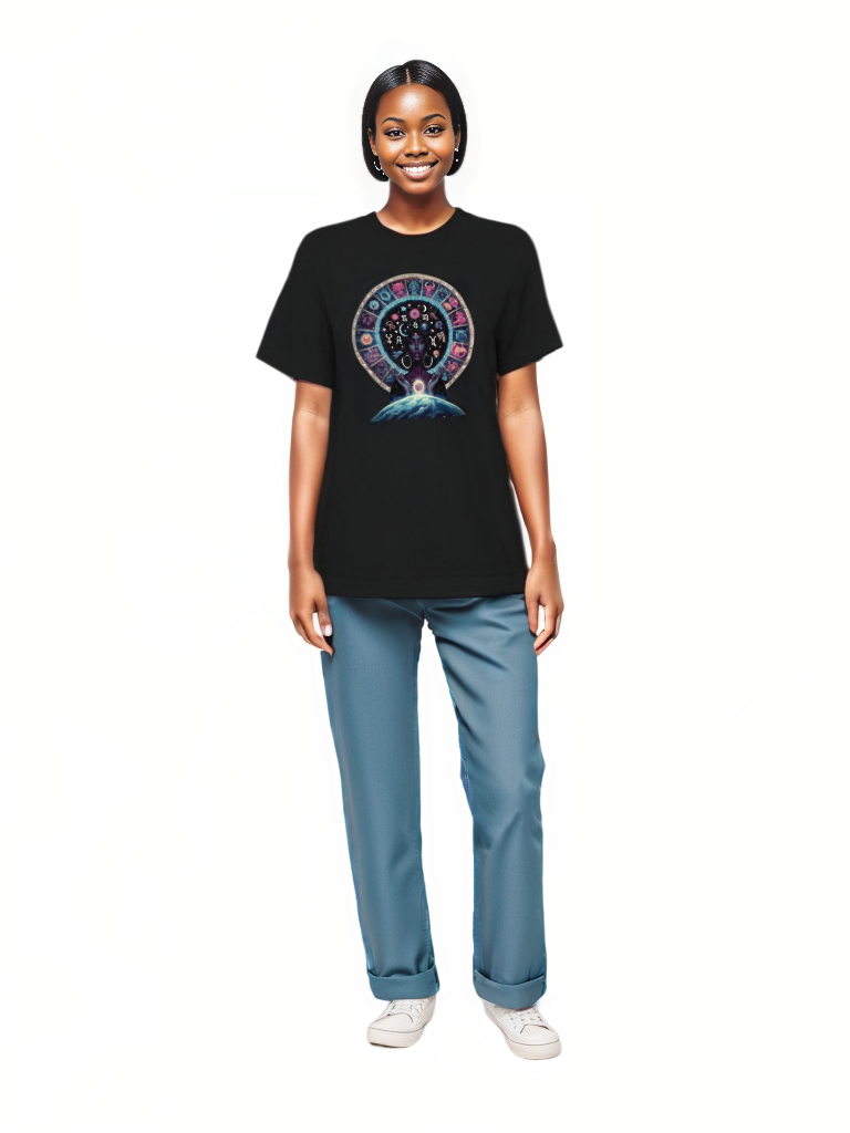- Celestial Zodiac 2 Unisex Champion T-shirt - Unisex T-Shirt at TFC&H Co.