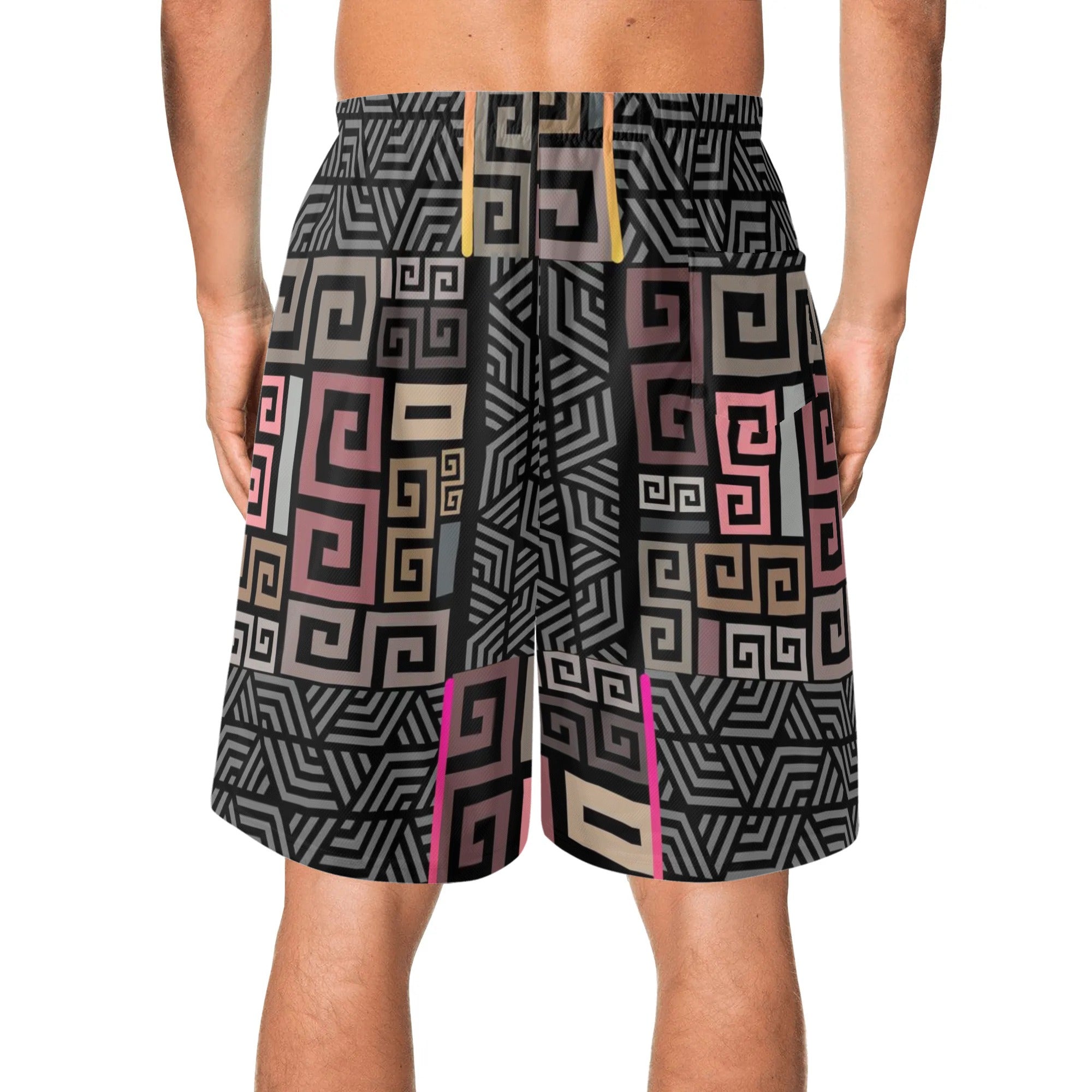 Squared Mens Lightweight Hawaiian Beach Shorts