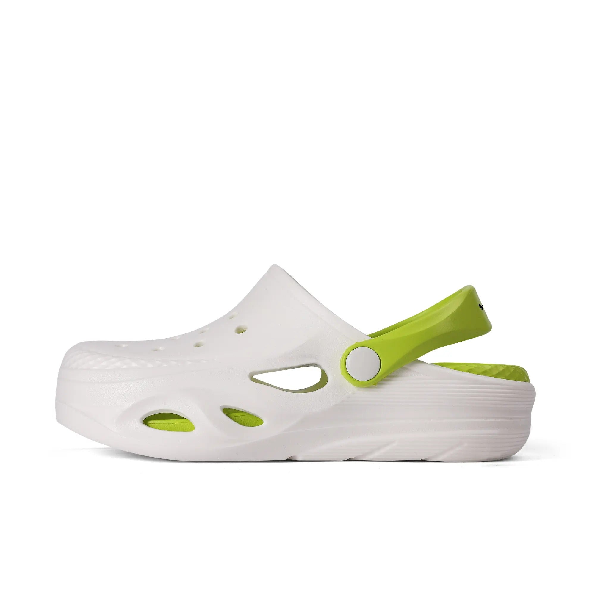 White - Love in Motion Casual EVA kids Clog Sandals - kids clogs at TFC&H Co.
