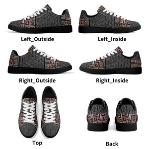 - Squared Adult Lightweight Brand Low Top Leather Skateboard Shoes - unisex sneakers at TFC&H Co.