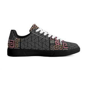 - Squared Adult Lightweight Brand Low Top Leather Skateboard Shoes - unisex sneakers at TFC&H Co.