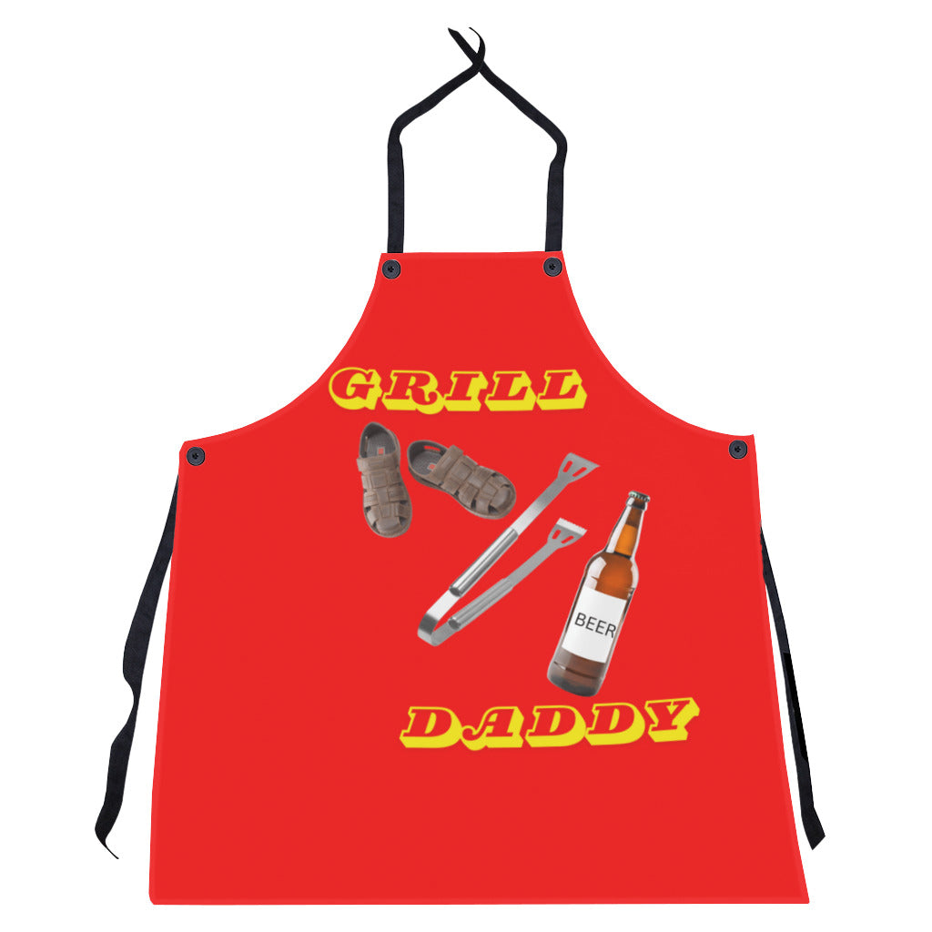 27X30 Red - Grill Daddy 2 Mapron - apron at TFC&H Co.
