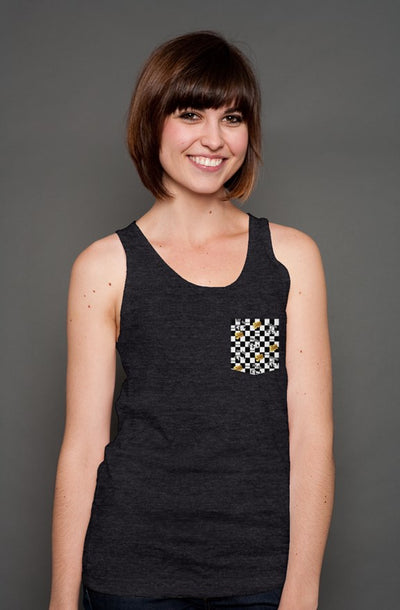 DARK GREY HEATHER - Indy 500 Unisex Heather Tank Top - Ships from The USA - tank tops at TFC&H Co.
