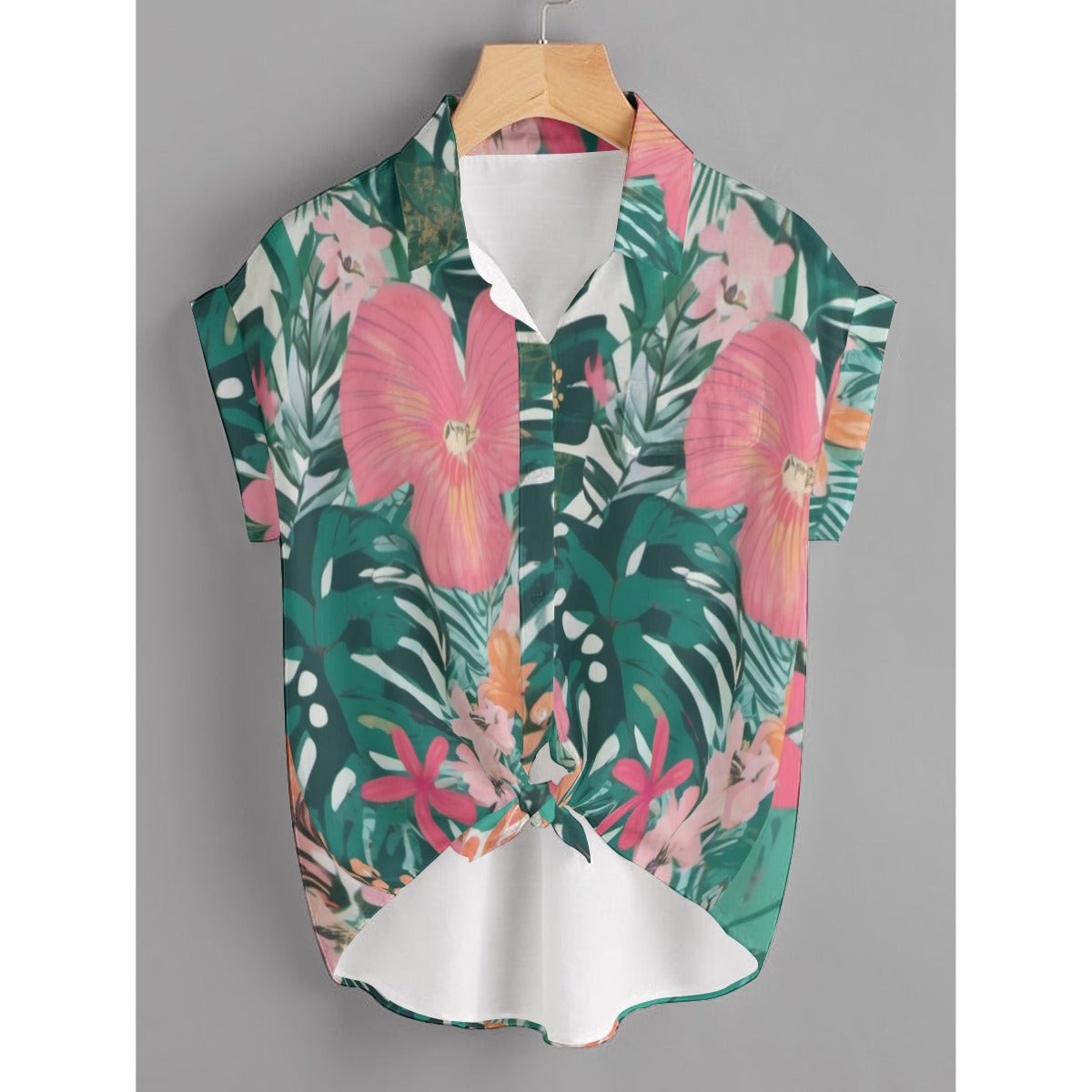 - Voluptuous (+) Jungle Voyage Women's Shirt (Plus Size) - womens shirt at TFC&H Co.