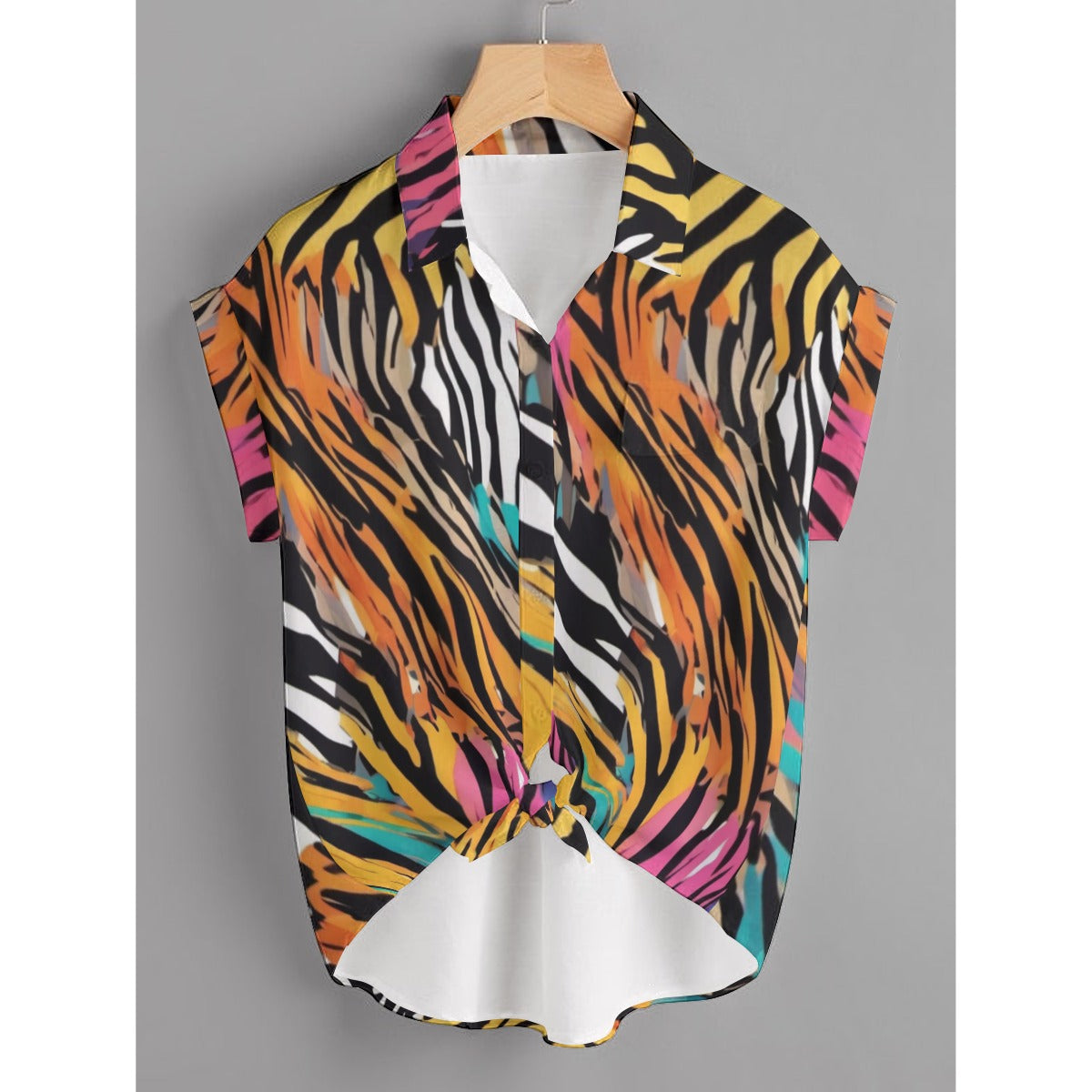 - Voluptuous (+) Animal Wild Women's Shirt (Plus Size) - womens shirt at TFC&H Co.
