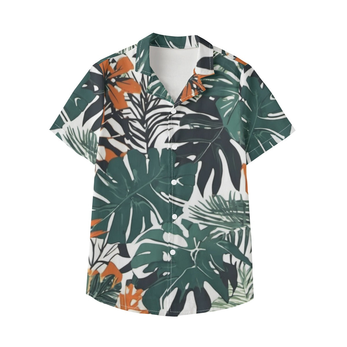 Jungle Voyage 2 Boy's Hawaiian Vacation Shirt | 100% Cotton poplin
