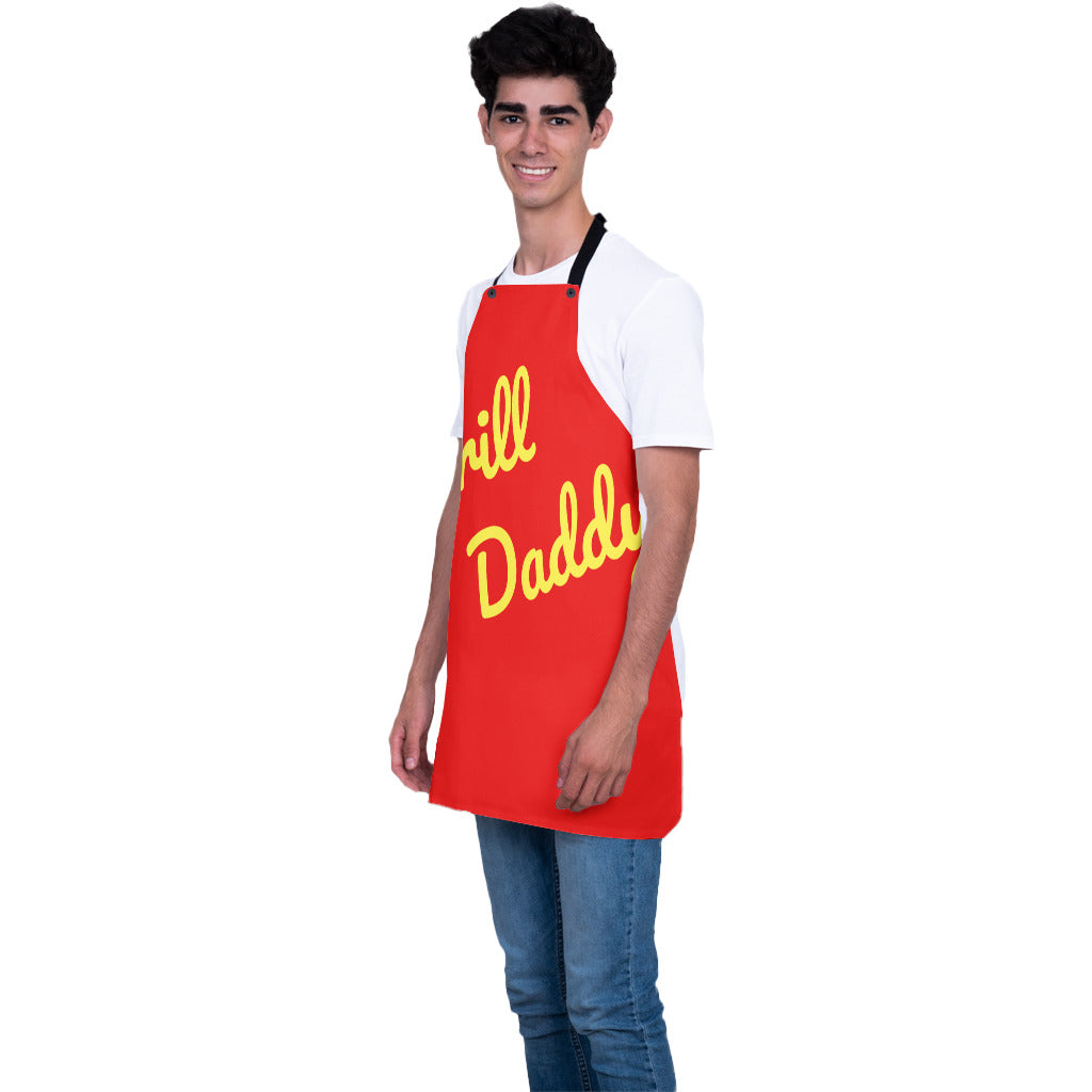 27X30 Red - Grill Daddy Mapron - apron at TFC&H Co.