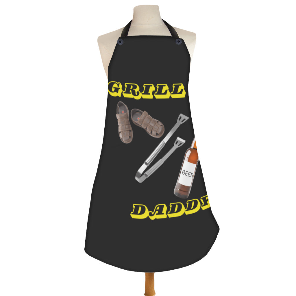 27X30 Black - Grill Daddy 2 Mapron - apron at TFC&H Co.