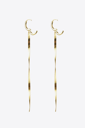 - 925 Sterling Silver Snake Earrings - earrings at TFC&H Co.