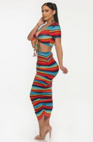 - Color Me Mine Women's Beach Sarong Skirt Set - womens skirt set at TFC&H Co.