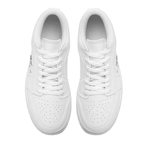 - ClassA1 Emblem Low Top Sneakers - White - Low-Top Sneakers at TFC&H Co.