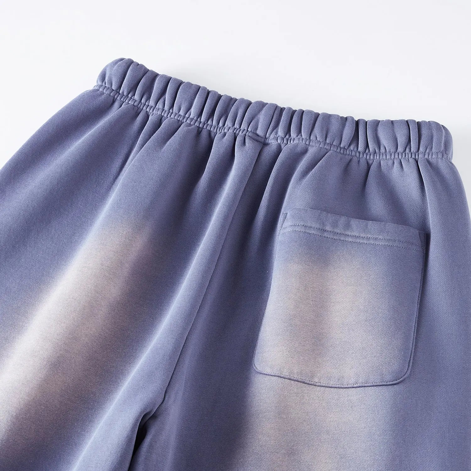 - ClassA1 (Denim Blue)Streetwear Unisex Monkey Washed Dyed Fleece Joggers - Unisex Joggers at TFC&H Co.