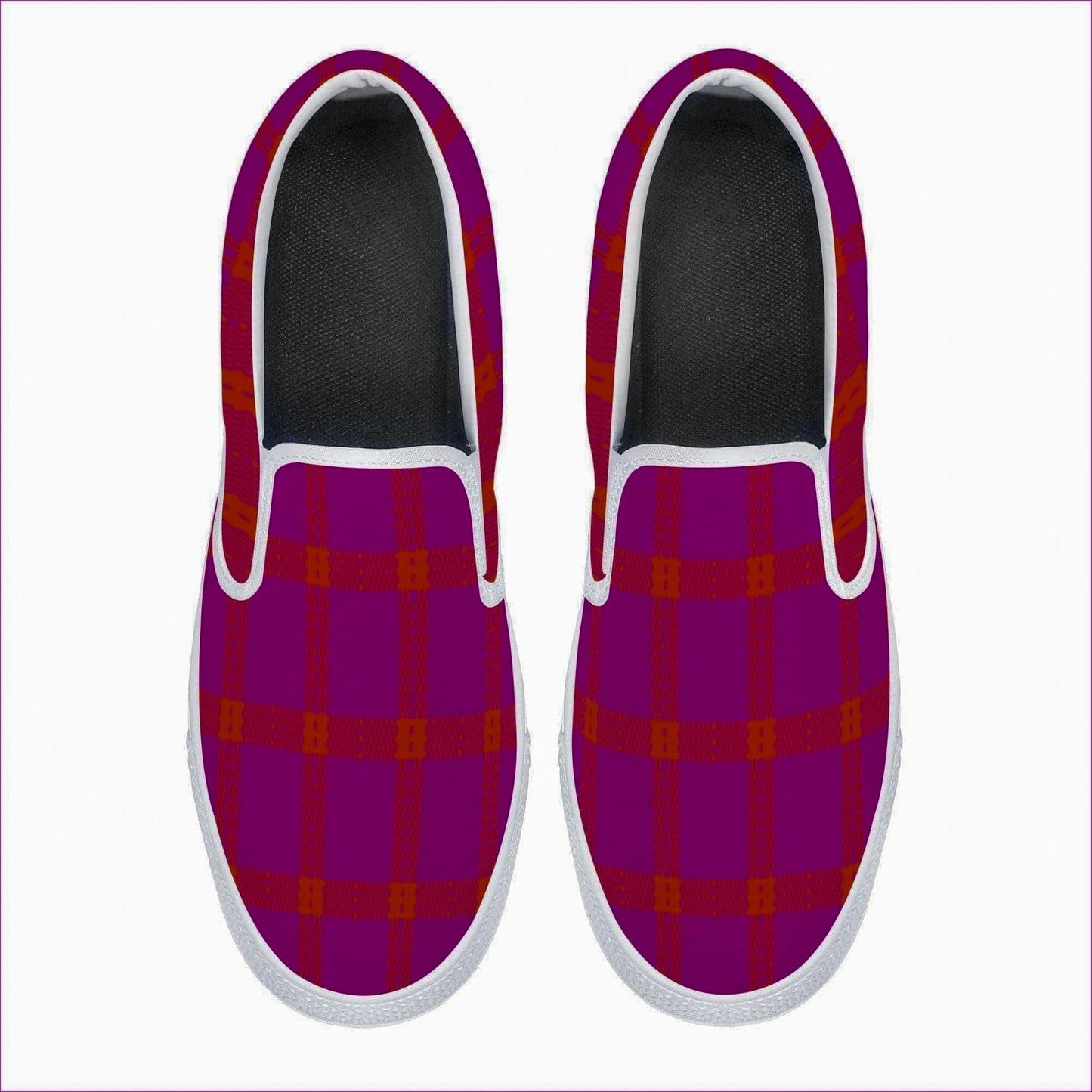 Perfusion Plaid Slip-on Shoes - women's shoe at TFC&H Co.