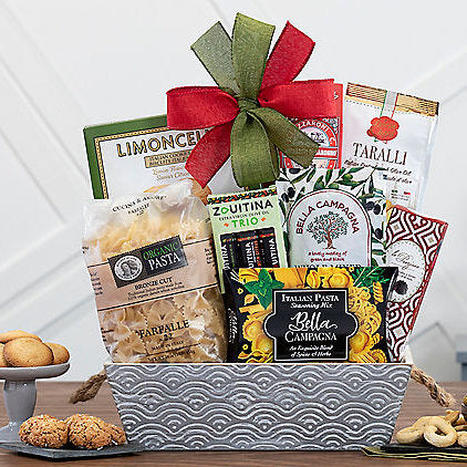 - Taste of Italy: Gourmet Gift Basket - Gift basket at TFC&H Co.