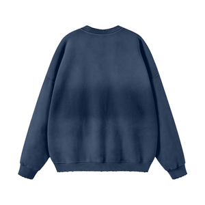 - AM&IS Streetwear Unisex Gradient Washed Effect Pullover - unisex sweatshirts at TFC&H Co.