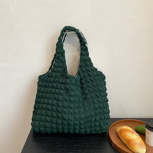 Green - Bubble Puff Women's Shouder Bag - handbags at TFC&H Co.