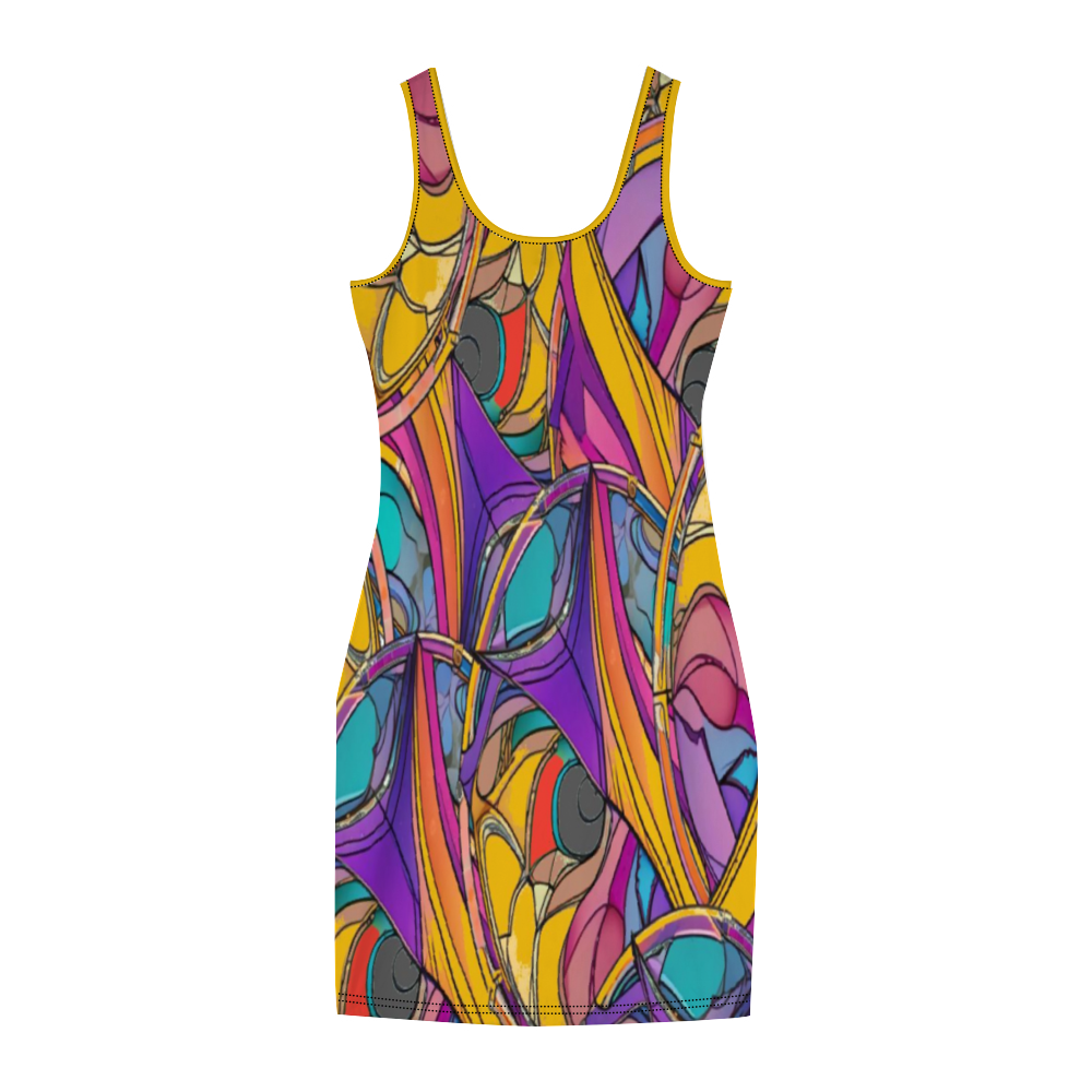 - Abstract Urbania Women's Tank Dress - Stylish Sleeveless Dress - womens dress at TFC&H Co.