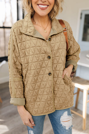 Khaki/Shacket 95%Polyester+5%Elastane - Solid Quilted Pullover and Pants Outfit Set, Shirt, or Hoodie- various colors - womens pants set at TFC&H Co.