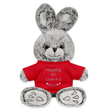 red - Hopping with Love Valentine's Day Rabbit - Stuffed Rabbit at TFC&H Co.
