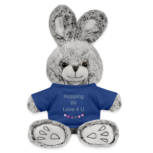 royal blue - Hopping with Love Valentine's Day Rabbit - Stuffed Rabbit at TFC&H Co.