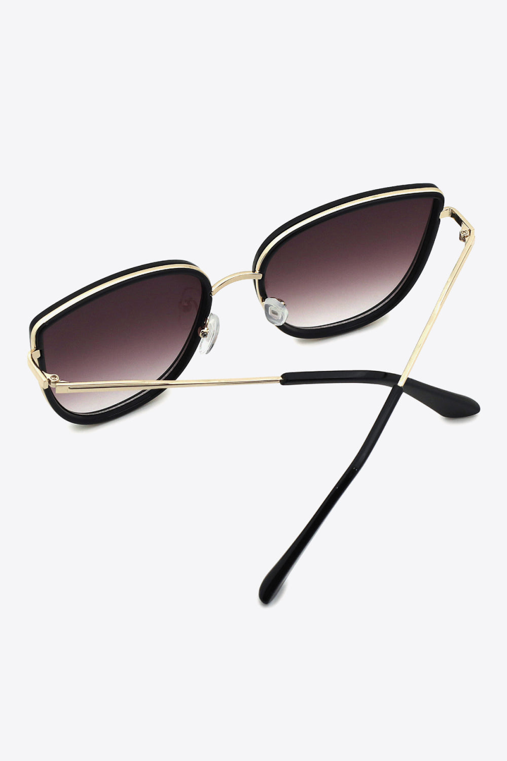 Full Rim Metal-Plastic Hybrid Frame Sunglasses - 2 colors - Sunglasses at TFC&H Co.