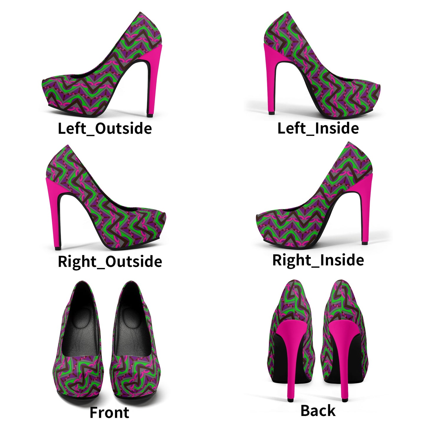 Maze Women Platform Pumps 5 Inch High Heels - women's shoes at TFC&H Co.