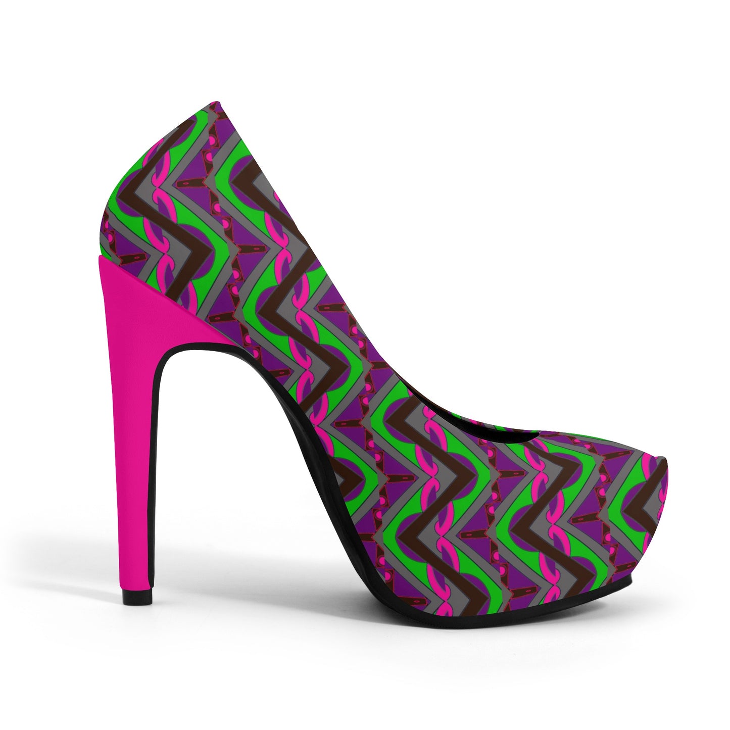 Maze Women Platform Pumps 5 Inch High Heels - women's shoes at TFC&H Co.
