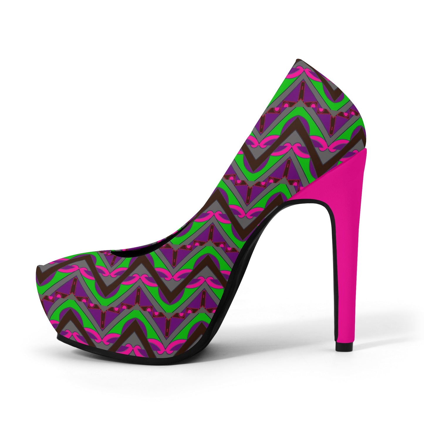 Maze Women Platform Pumps 5 Inch High Heels - women's shoes at TFC&H Co.