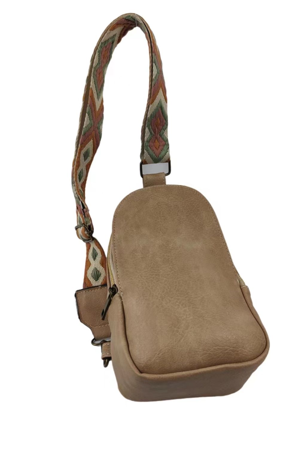 - Adjustable Strap PU Leather Sling Bag - handbag at TFC&H Co.