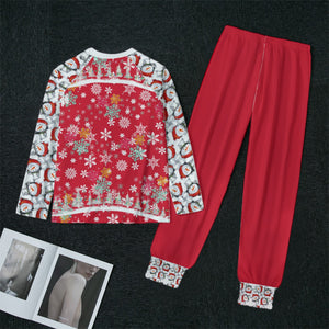 - Snow Man's Delight Women's Christmas Pajamas - womens pajama set at TFC&H Co.
