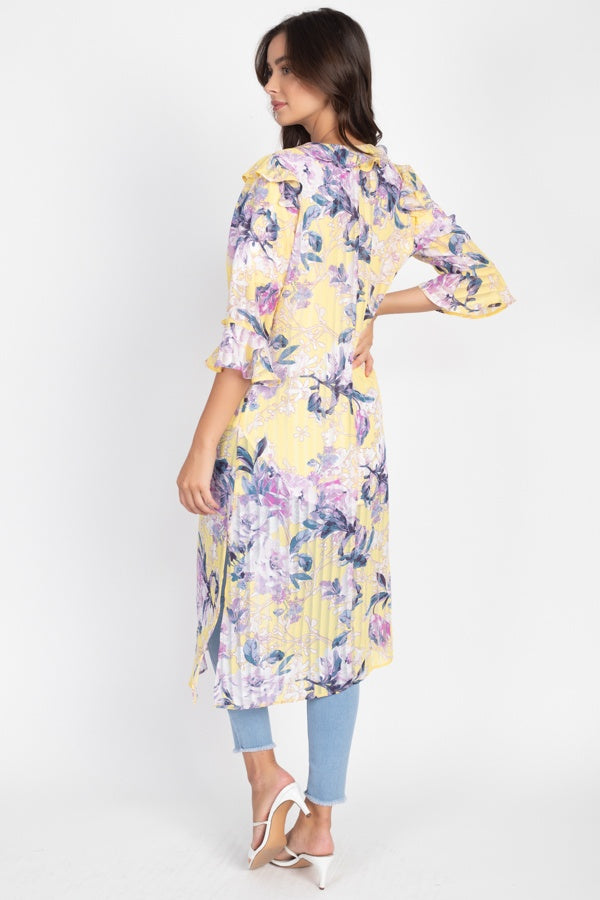 Ruffle Robe Cardigan - 3 colors - women's cardigan at TFC&H Co.