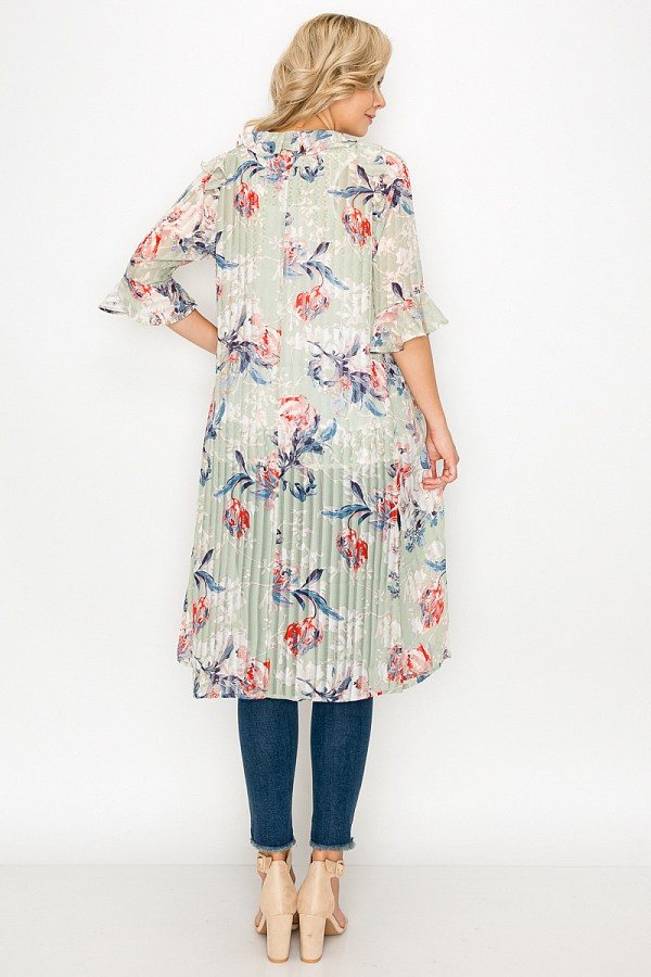 Ruffle Robe Cardigan - 3 colors - women's cardigan at TFC&H Co.