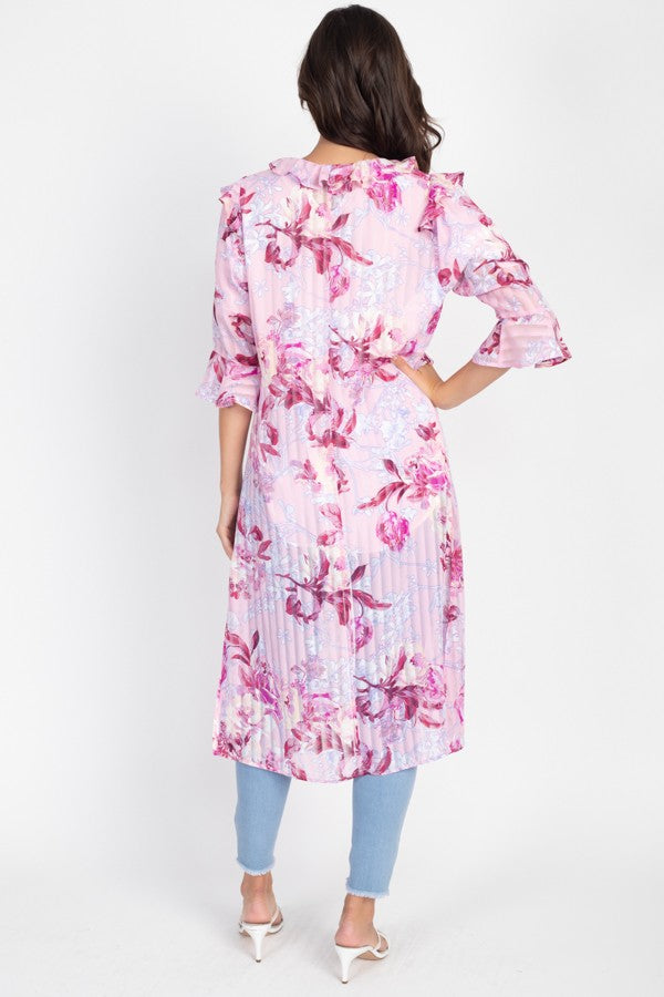 Ruffle Robe Cardigan - 3 colors - women's cardigan at TFC&H Co.
