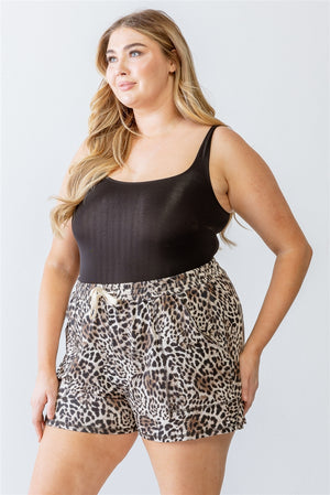- Two Pocket High Waist Shorts Voluptuous (+) Plus Size - Ships from The US - womens shorts at TFC&H Co.