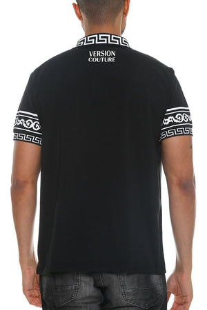 - Version Couture Men's Polo Button Down Shirt - 4 colors - mens polo shirt at TFC&H Co.