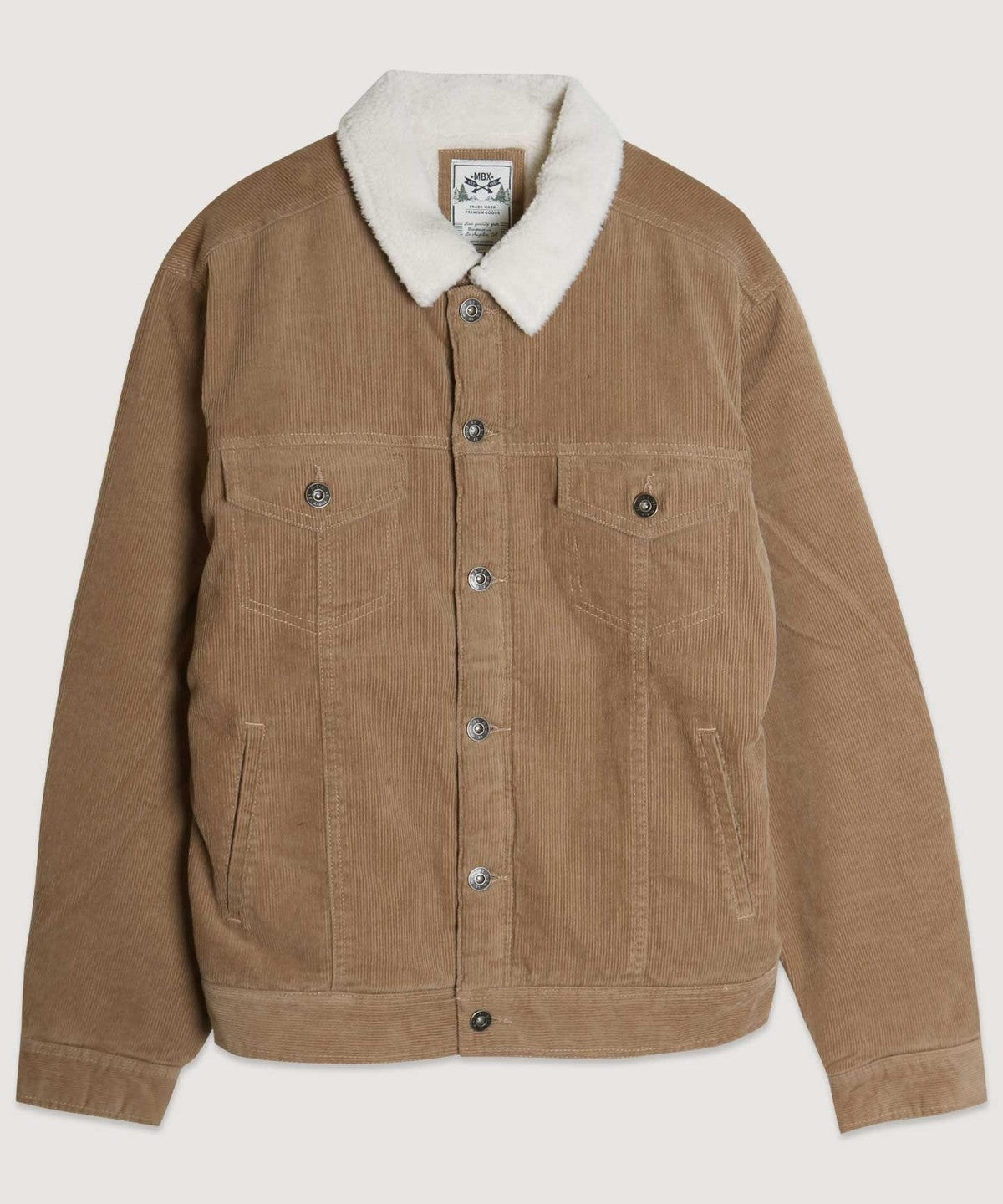 - Casual Corduroy Lined Trucker Jacket for Men - 2 colors - mens jacket at TFC&H Co.