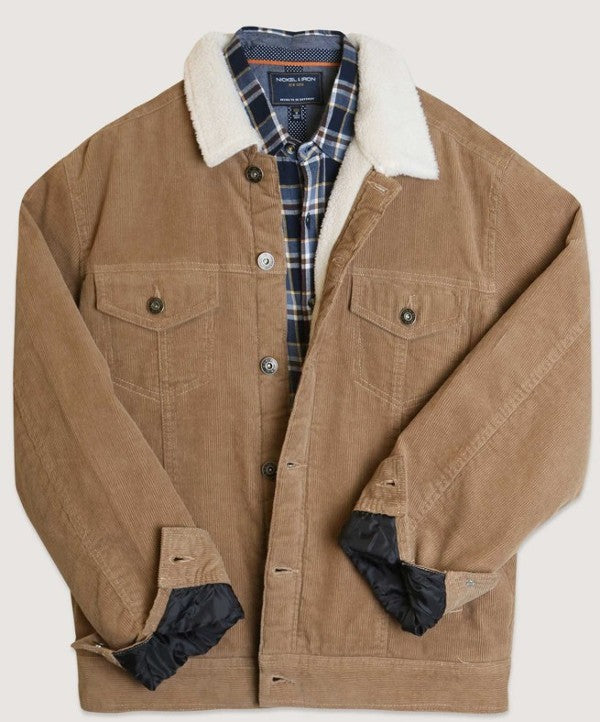 Dune - Casual Corduroy Lined Trucker Jacket for Men - 2 colors - mens jacket at TFC&H Co.