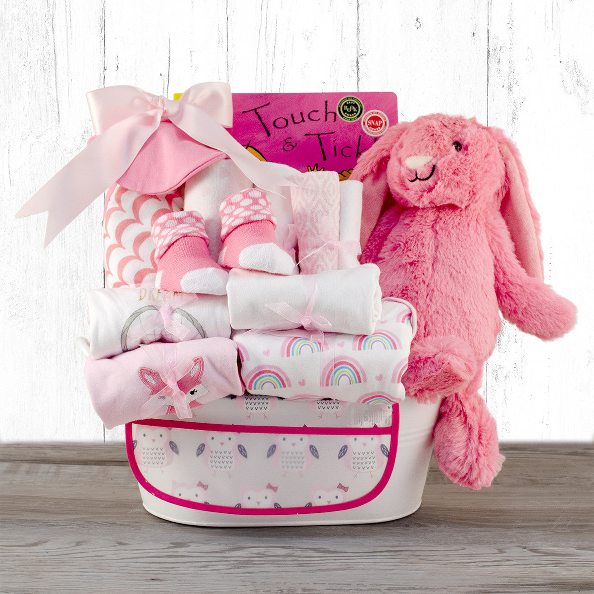 - Dream Girl: Baby Girl Gift Basket - Gift basket at TFC&H Co.