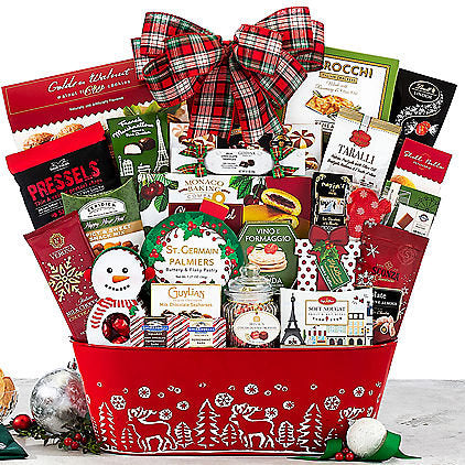 7 19 13 - Home for the Holidays: Holiday Gift Basket - Christmas|Christmas Gift Baskets at TFC&H Co.