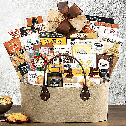 - Sympathy & Remembrance: Gourmet Gift Basket - Gift basket at TFC&H Co.