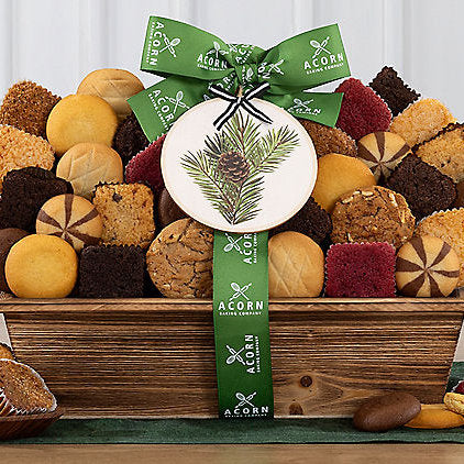 5 12 9 - Happy Holidays: Cookie & Brownie Assortment - Gift basket at TFC&H Co.