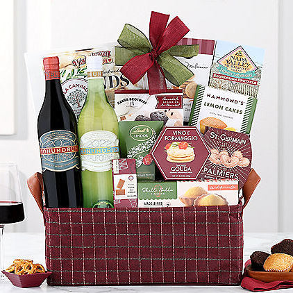 10 15 13 - Caymus Conundrum Duet: Premium Wine Basket - gift basket at TFC&H Co.