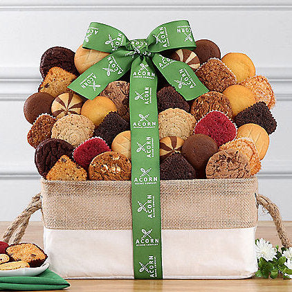 4 11 0 - Basket of Goodies: Brownie & Cake Basket - Gift basket at TFC&H Co.