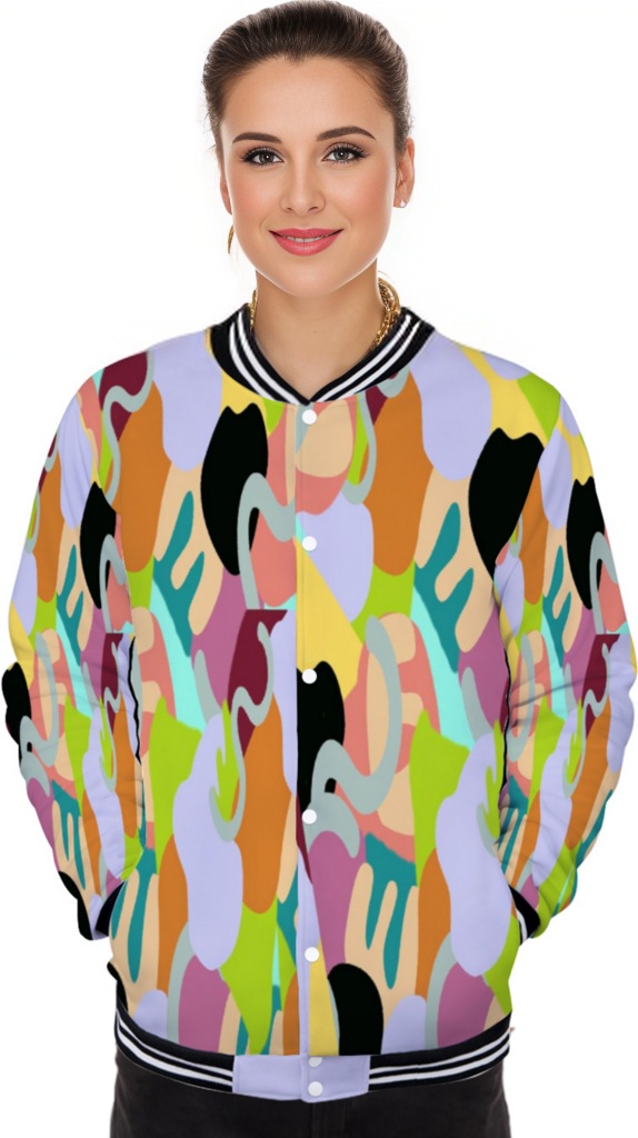 4XL - Abstract Wild Button Up Classic Jackets - unisex jacket at TFC&H Co.