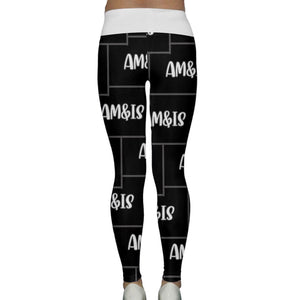 - Am&Is Activewear Classic Yoga Leggings - womens yoga-leggings at TFC&H Co.