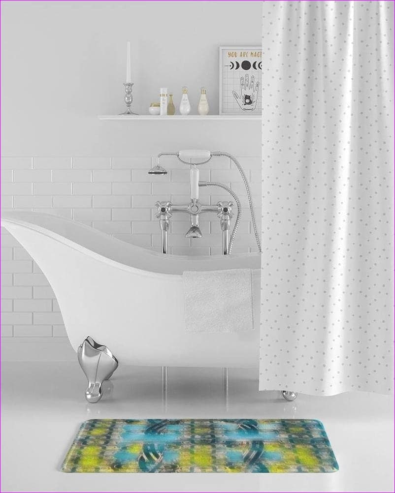 multi-colored 31"x 20" Aqua Depth Home Bath Mat - bath mat at TFC&H Co.