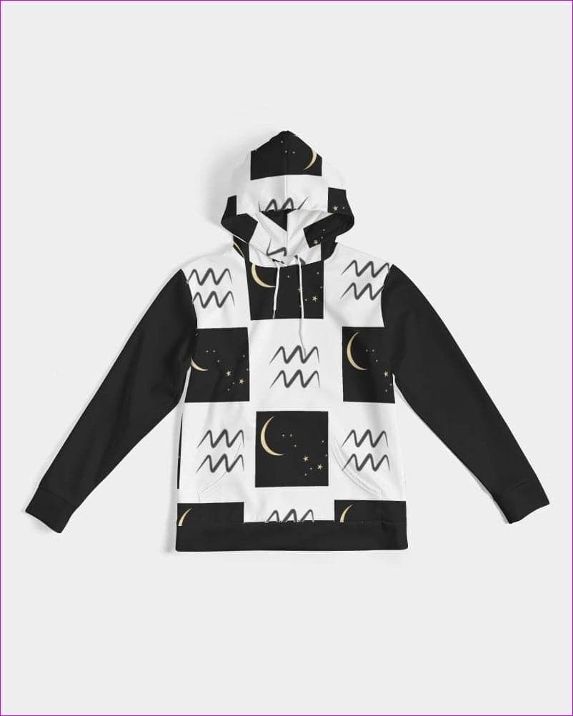 Aquarius Moon Men's Hoodie - Hoodie at TFC&H Co.