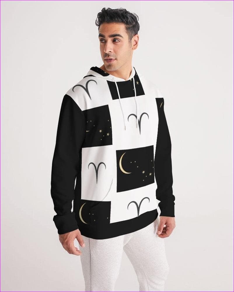 Aries Moon Men's Hoodie - Hoodie at TFC&H Co.