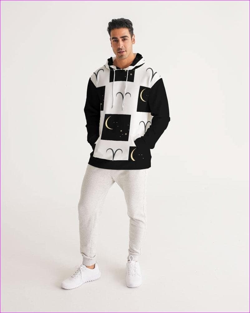 Aries Moon Men's Hoodie - Hoodie at TFC&H Co.