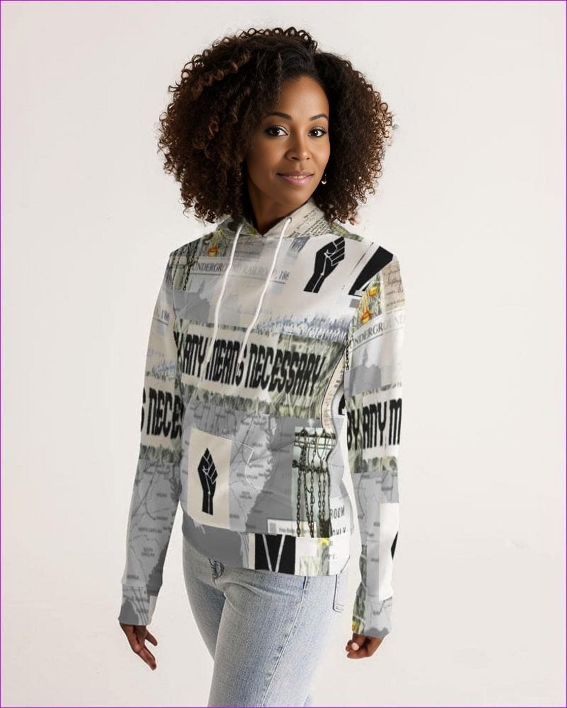 B.A.M.N (By Any Means Necessary) Clothing 2 Womens Hoodie - Women's Hoodie at TFC&H Co.